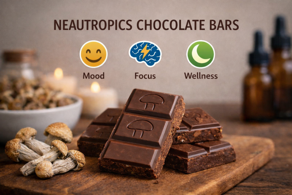 LIST Benefits of Neautropics Chocolate Bars: