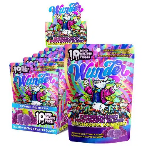 wunder mushroom gummies 7500mg