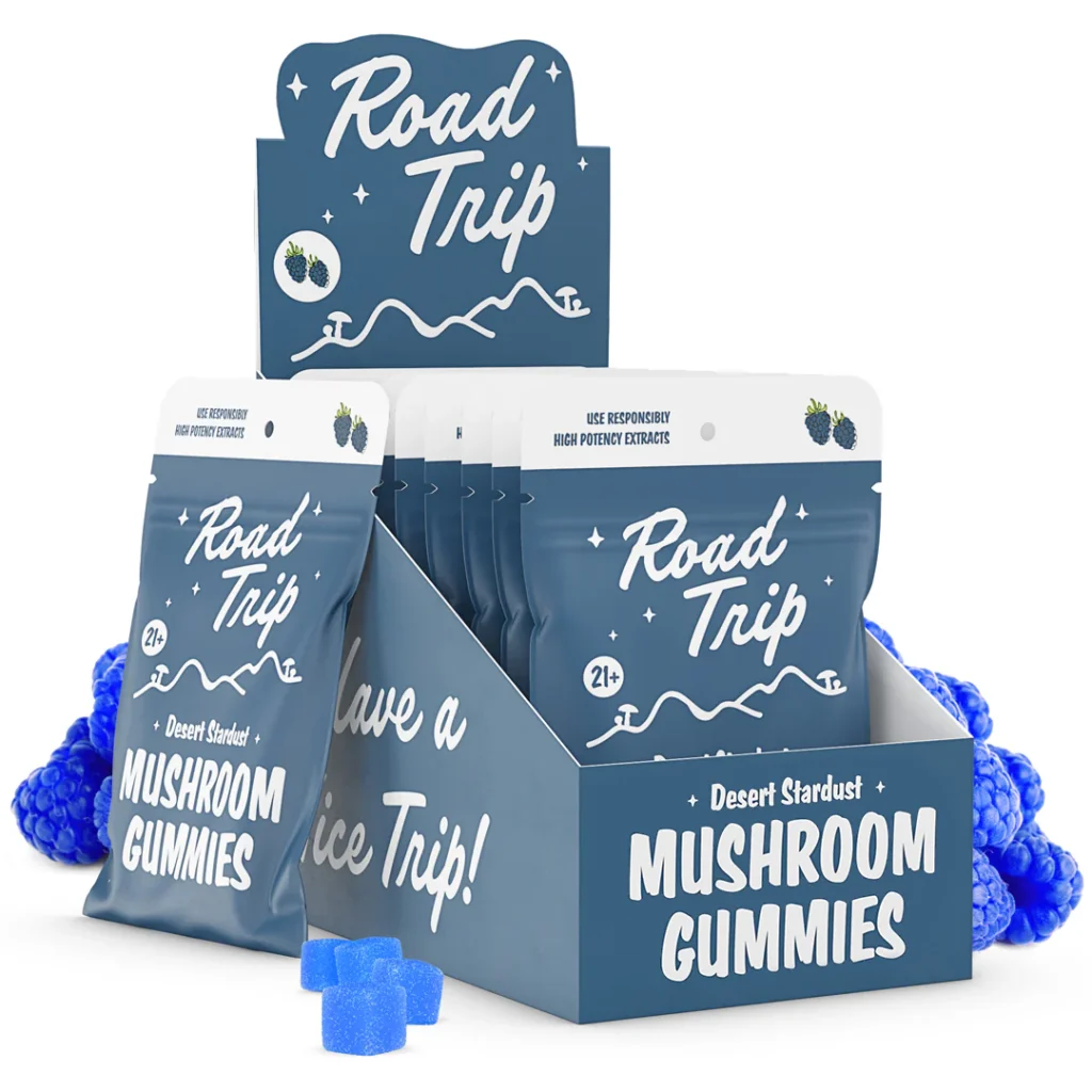 road trip stardust mushroom gummies