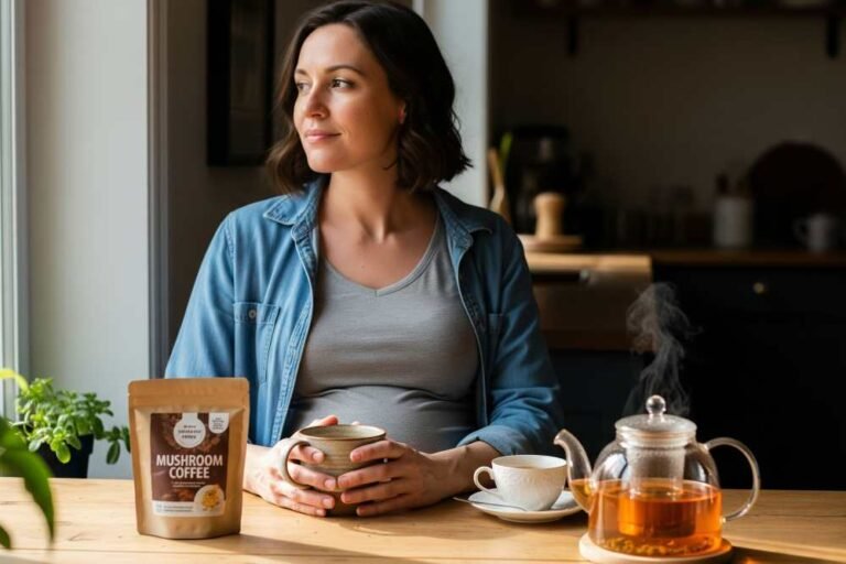 can pregnant women drink mushroom coffee